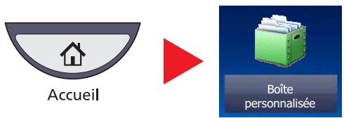 KYOCERA TASKALFA 4551CI - Afficher l'écran. - 1