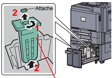 KYOCERA TASKALFA 4551CI - Régler le format du magasin. - 1