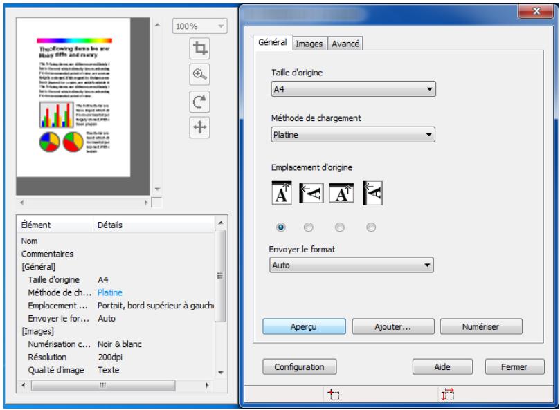 KYOCERA TASKALFA 4551CI - Configurer les paramètres de numérisation. - 1