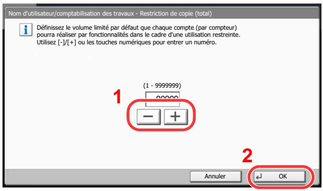 KYOCERA TASKALFA 4551CI - Configurer les paramètres. - 1