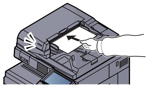 KYOCERA TASKALFA 4551CI - Mettre en place les originaux. - 1