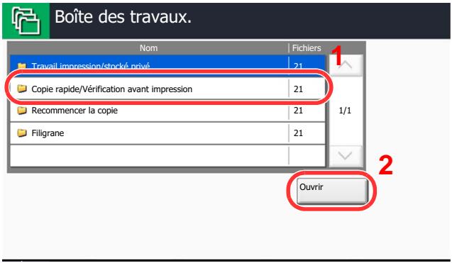 KYOCERA TASKALFA 4551CI - Afficher l'écran. - 2