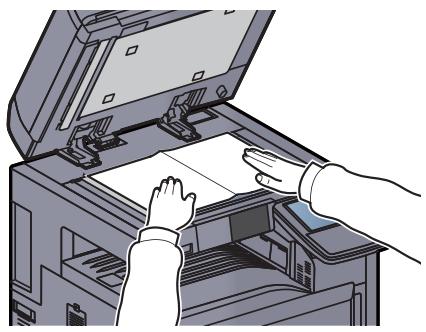 KYOCERA TASKALFA 4551CI - Mettre en place les originaux. - 2