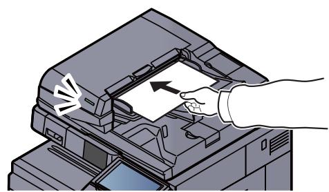 KYOCERA TASKALFA 4551CI - Mettre en place les originaux. - 1