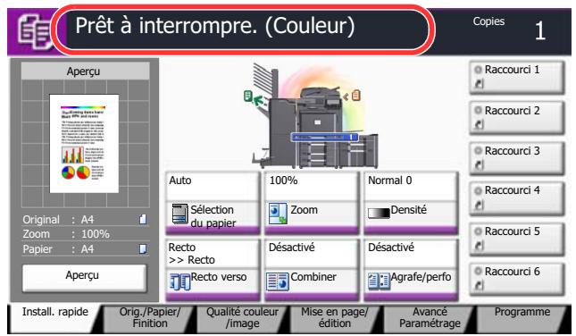 KYOCERA TASKALFA 4551CI - Configurer les paramètres. - 3