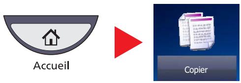 KYOCERA TASKALFA 4551CI - Afficher l'écran. - 1