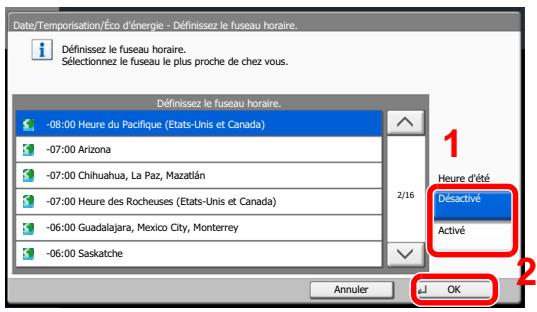 KYOCERA TASKALFA 4551CI - Configurer les paramètres. - 3