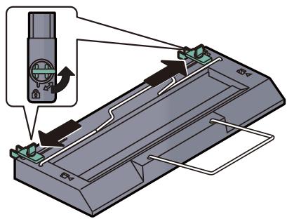 KYOCERA TASKALFA 4551CI - Installer le plateau pour bannière. - 1