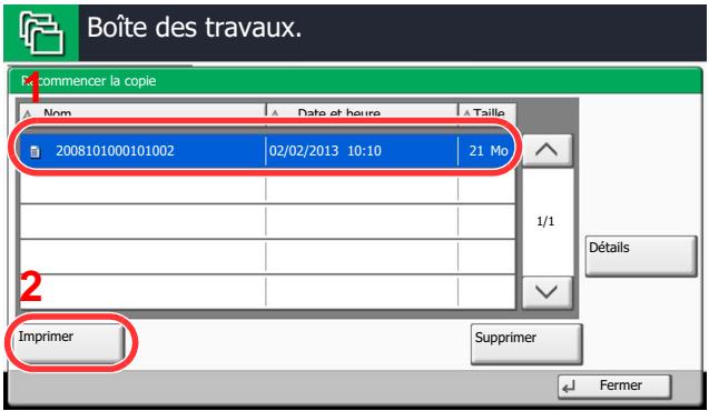 KYOCERA TASKALFA 4551CI - Imprimer le document. - 1