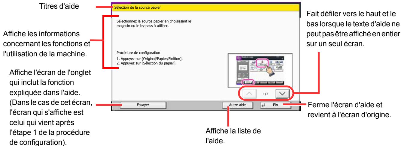 KYOCERA TASKALFA 4551CI - Écran d'aide - 3