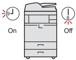 KYOCERA TASKALFA 4551CI - (fonction Économie d'énergie/niveau de reprise d'économie d'énergie) - 1
