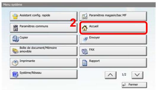 KYOCERA TASKALFA 4551CI - Afficher l'écran. - 3