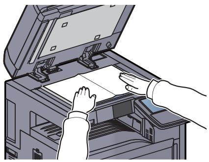 KYOCERA TASKALFA 4551CI - Mettre en place les originaux. - 2