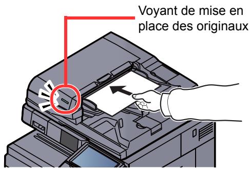 KYOCERA TASKALFA 4551CI - Mettre en place les originaux. - 1