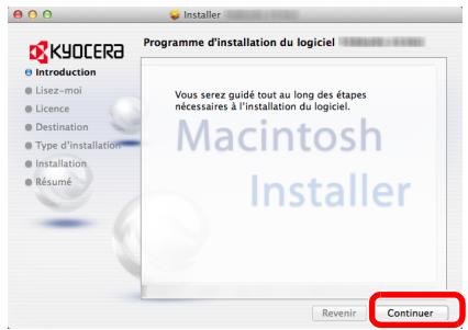 KYOCERA TASKALFA 4551CI - Installer le pilote d'imprimante. - 1