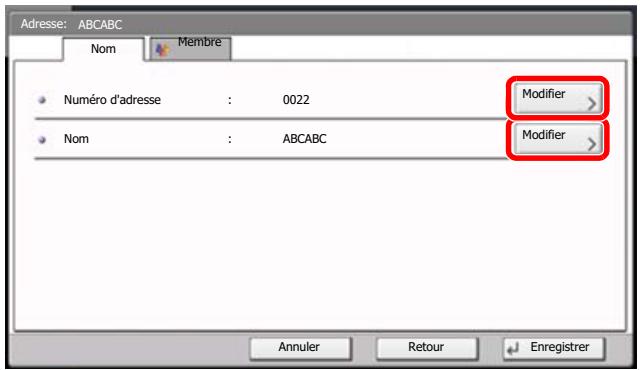 KYOCERA TASKALFA 4551CI - Ajouter le nom. - 1