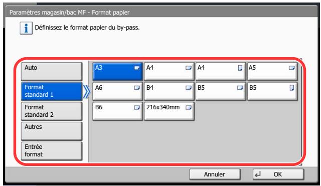 KYOCERA TASKALFA 4551CI - Configurer les paramètres. - 1
