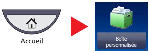 KYOCERA TASKALFA 4551CI - Afficher l'écran. - 1