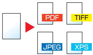 KYOCERA TASKALFA 4551CI - Format de fichier - 4