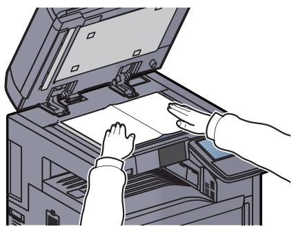 KYOCERA TASKALFA 4551CI - Mettre en place les originaux. - 2