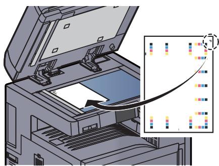 KYOCERA TASKALFA 4551CI - Exécuter l'enregistrement de la couleur. - 1