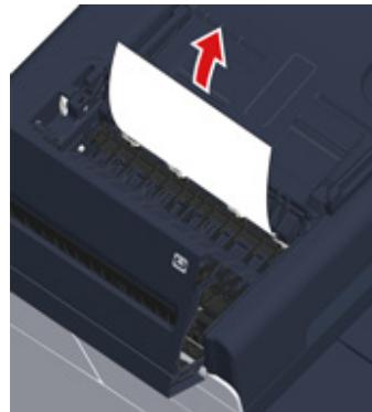 OKI ES5473MFP - If a Document is Invisible in the Paper Path - 4