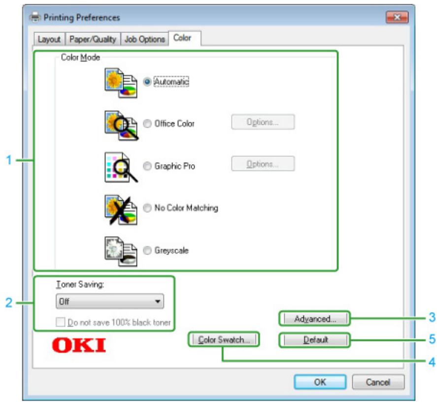 OKI ES5473MFP - - [Color] Tab - 1