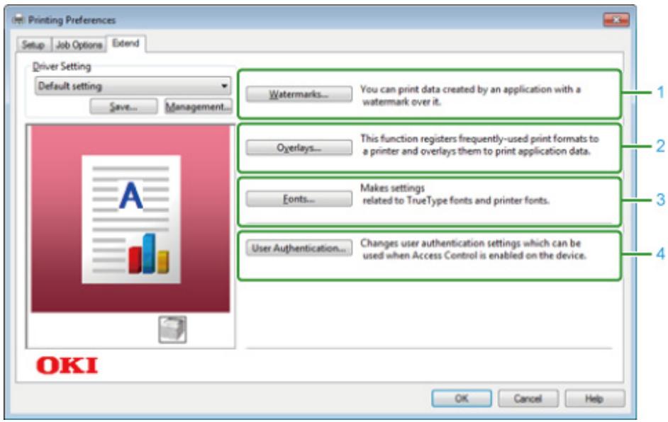 OKI ES5473MFP - - [Extend] Tab - 1