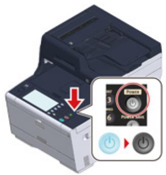 OKI ES5473MFP - Turning Off the Machine - 2