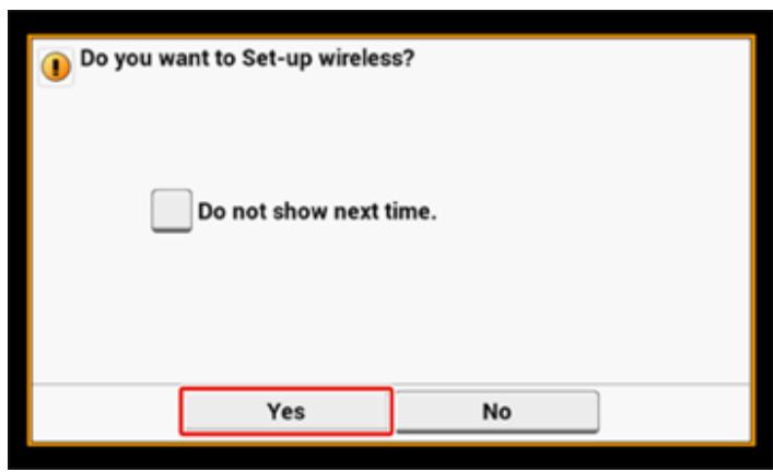OKI ES5473MFP - Connecting with WPS - 2