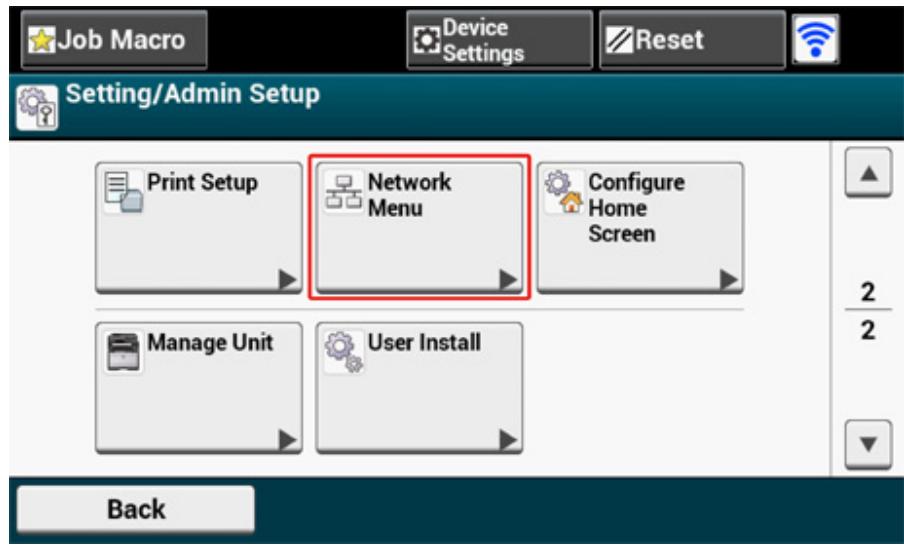 OKI ES5473MFP - Setting up [Enabling Default Gateway] - 6