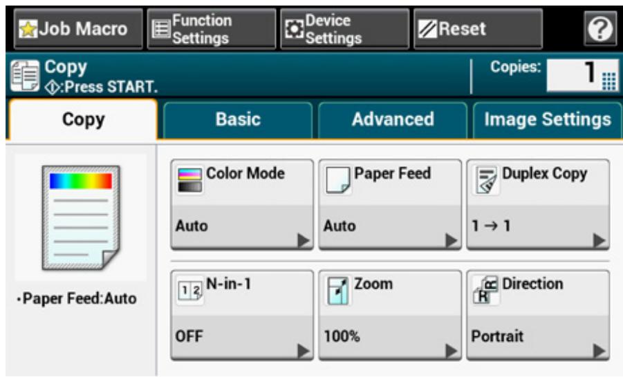 OKI ES5473MFP - Copying - 2