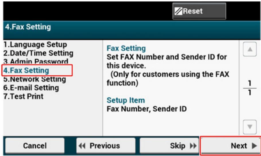 OKI ES5473MFP - Fax Setup - 2