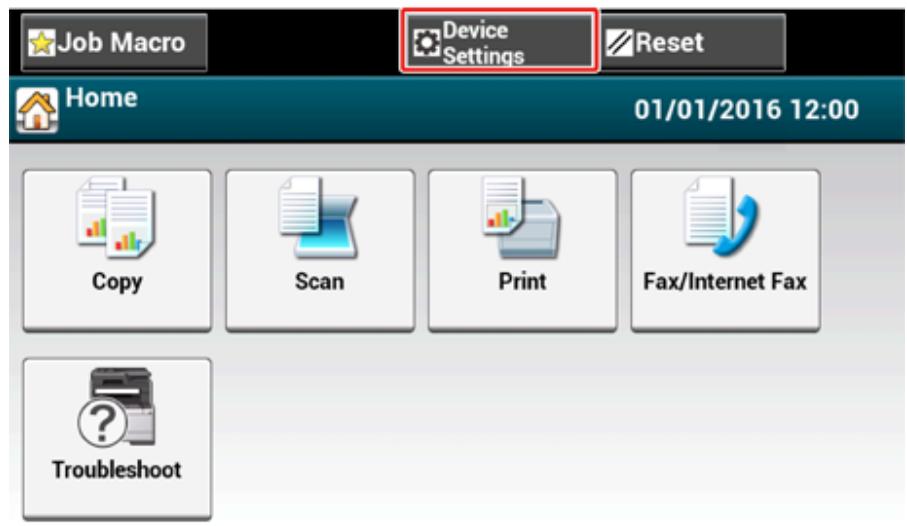 OKI ES5473MFP - Setting up [Enabling Default Gateway] - 2