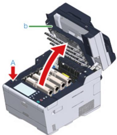 OKI ES5473MFP - Cleaning the LED Head - 3