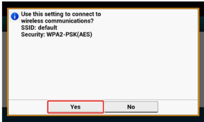 OKI ES5473MFP - Setting from the Operator Panel Manually to Connect - 19