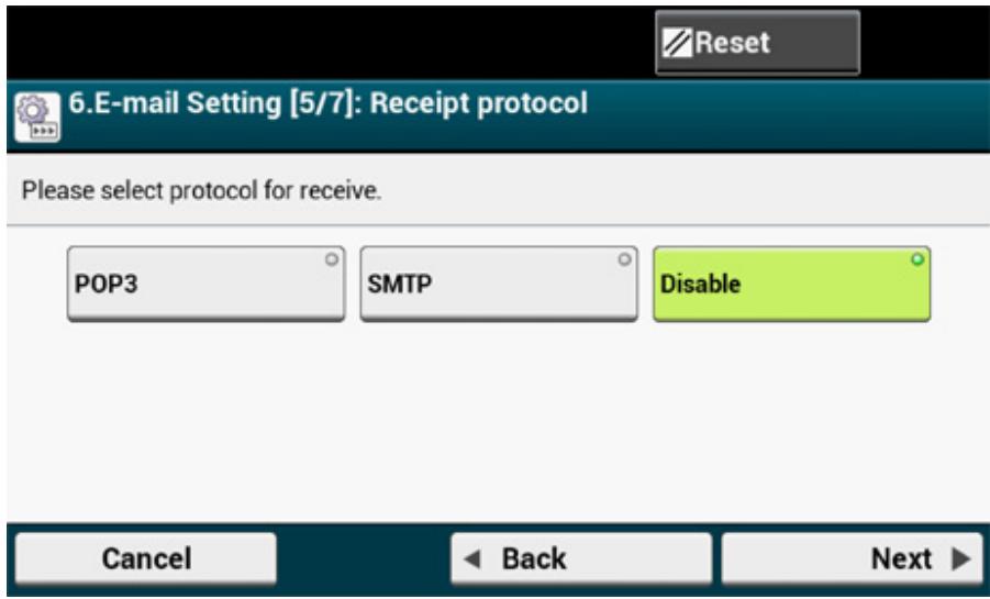 OKI ES5473MFP - E-mail Setting - 8