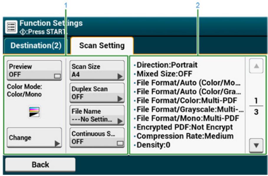 OKI ES5473MFP - - [Function Settings] > [Destination] Tab - 2