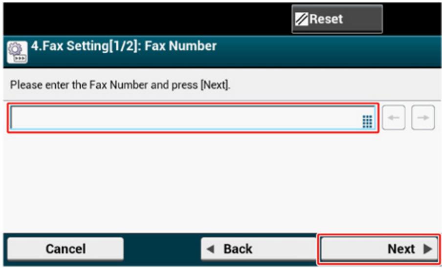 OKI ES5473MFP - Fax Setup - 3
