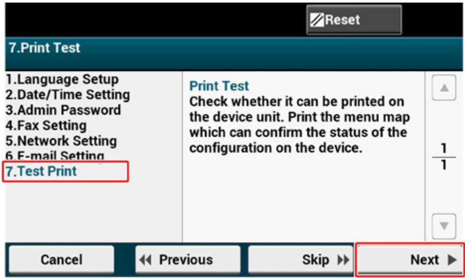 OKI ES5473MFP - Test Print - 2