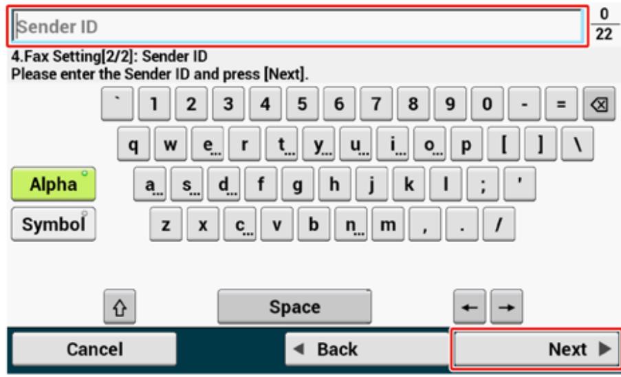 OKI ES5473MFP - Fax Setup - 5