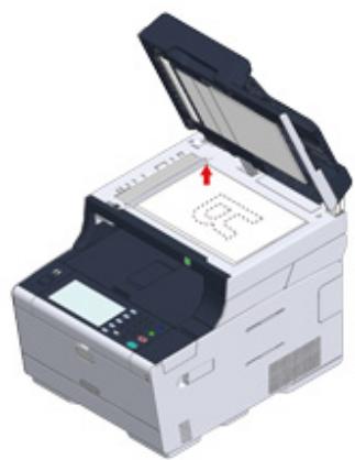 OKI ES5473MFP - Setting on the Document Glass - 1