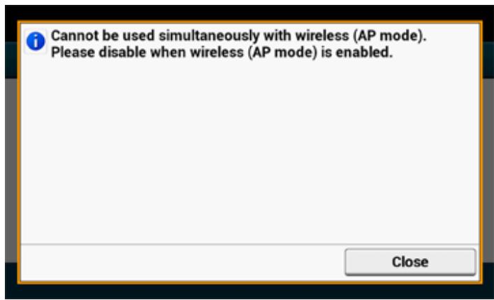 OKI ES5473MFP - Setting from the Operator Panel Manually to Connect - 7
