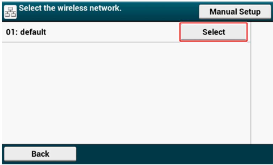 OKI ES5473MFP - Selecting a Wireless LAN Access Point from the Operator Panel to Connect - 15