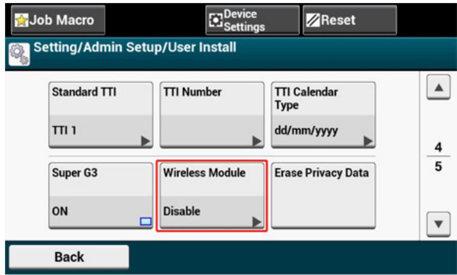 OKI ES5473MFP - Enabling Wireless LAN Connection - 6