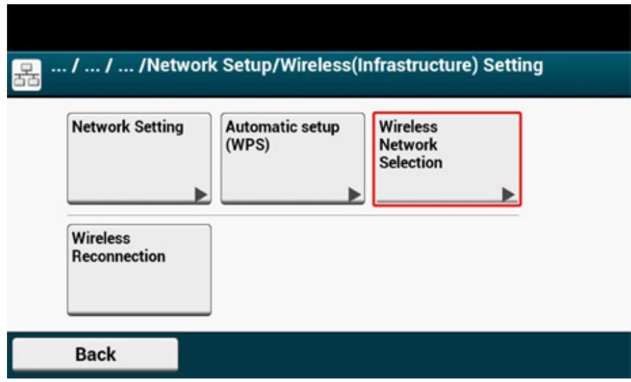 OKI ES5473MFP - Setting from the Operator Panel Manually to Connect - 14
