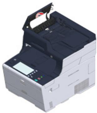 OKI ES5473MFP - If a Document is Invisible in the Paper Path - 2