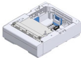 OKI ES5473MFP - Installing the Additional Tray Unit - 1