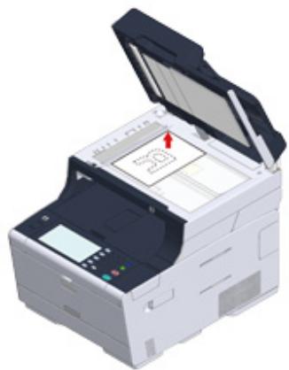 OKI ES5473MFP - Setting on the Document Glass - 2