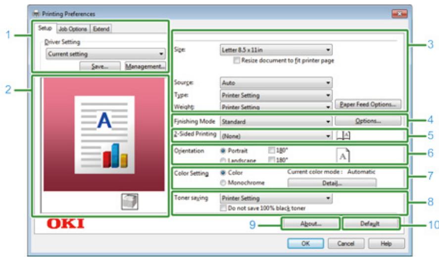 OKI ES5473MFP - Windows PCL Printer Driver - 1